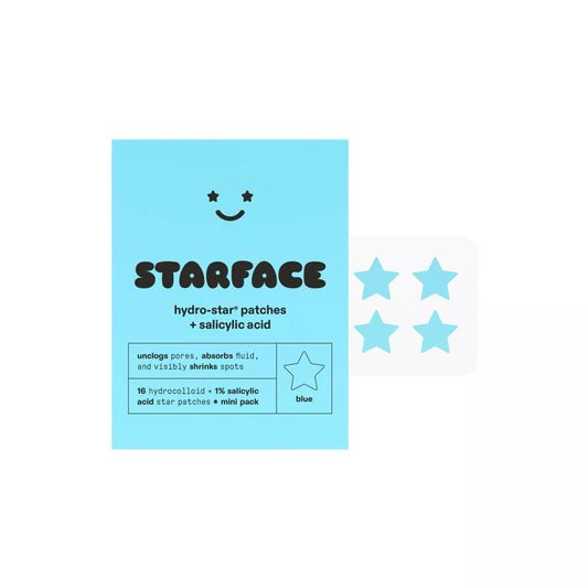 STARFACE Parches de espinillas hydro-star + salicylic acid 16 pzas