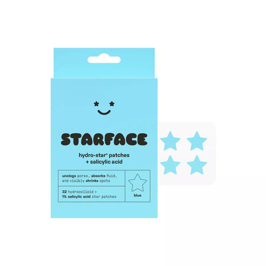 STARFACE Parches de espinillas hydro-star + salicylic acid 32 pzas