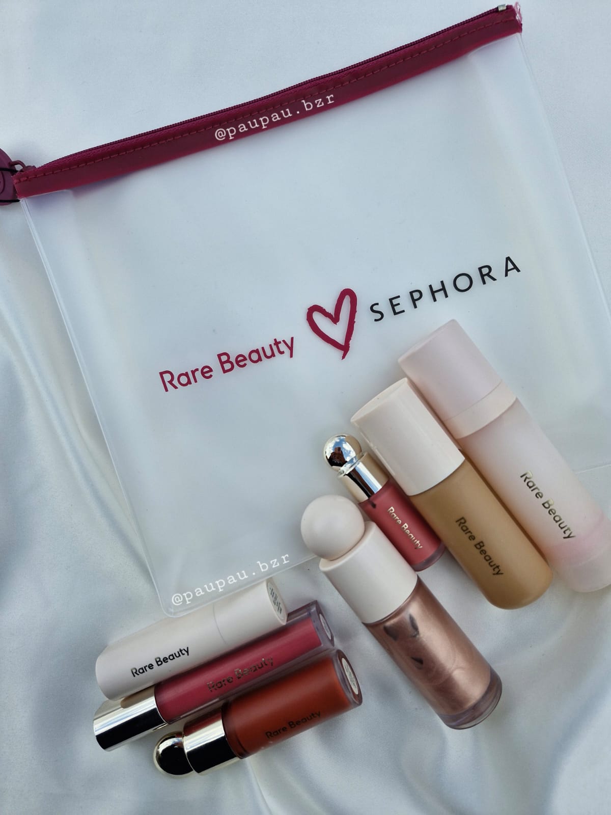 Rare Beauty x Sephora Travel Makeup Pouch