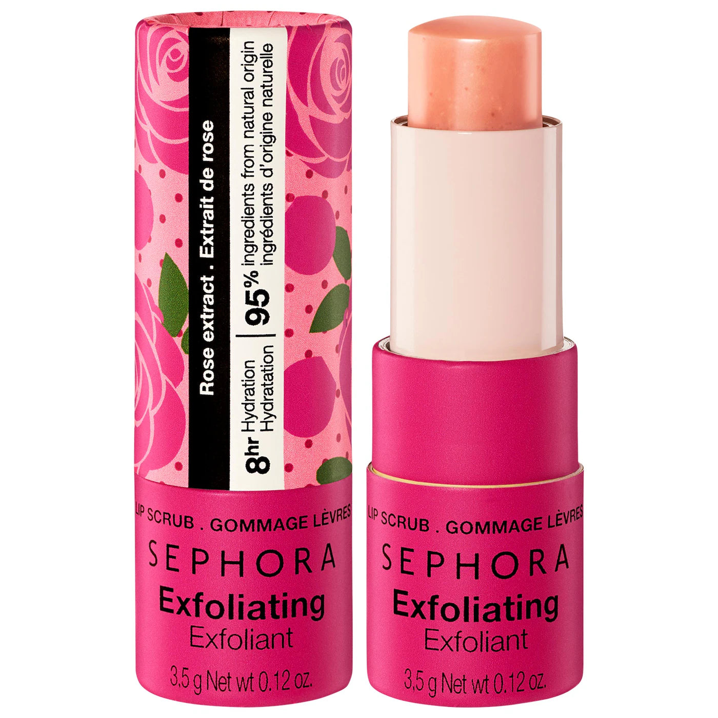 Exfoliante de labios - rose