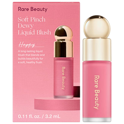 Rare Beauty Mini Soft Pinch Liquid Blush tono Happy