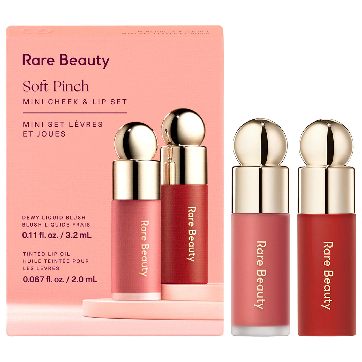 Rare Beauty Mini Cheek & Lip set